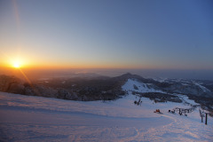 夕暮れのだいせんホワイトリゾート