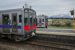 JR御来屋駅から観る大山