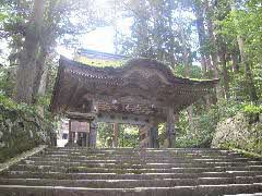 大神山神社奥宮神門