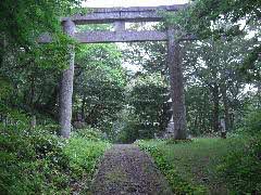 大神山神社石の大鳥居
